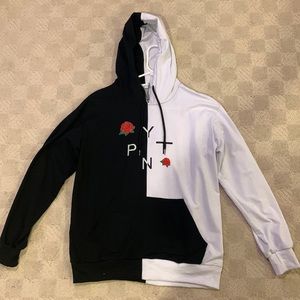 Black/White hoodie